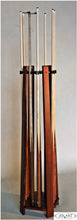 traditional floor Pool cue rack