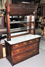 Walk up bar and buffet with mirrored back