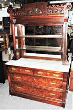 Walk up bar and buffet with mirrored back