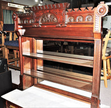 Walk up bar and buffet with mirrored back