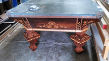 1880's Brilliant Novelty Antique Pool Table in Rosewood