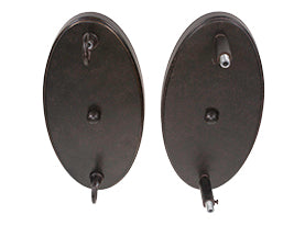 Toltec Lighting 334-DG-422 Vintage 4 Light Bar, Dark Granite Finish