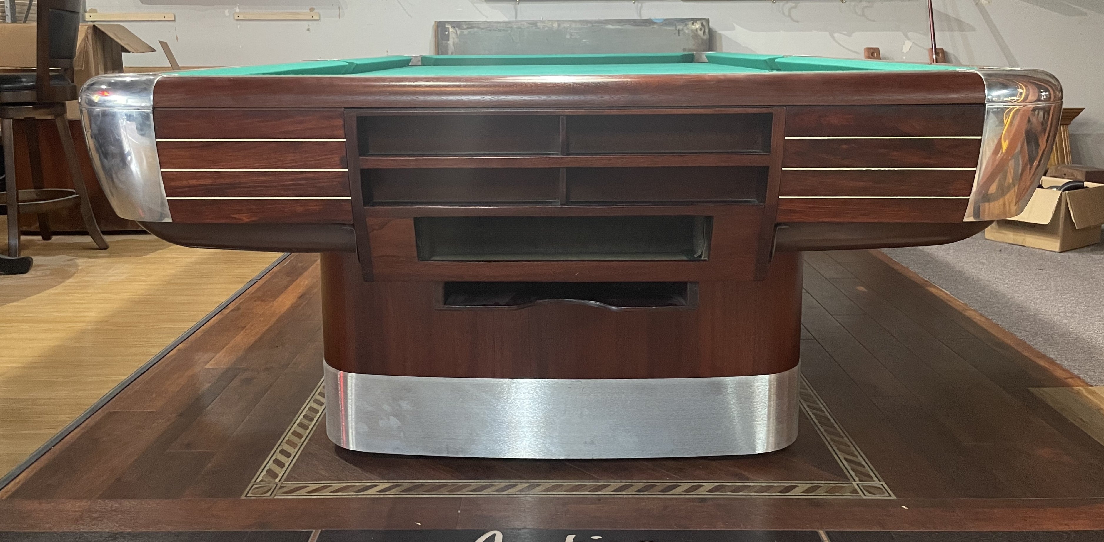 9' Brunswick Anniversary (Ball Return) – Bullseye Pool Table Service