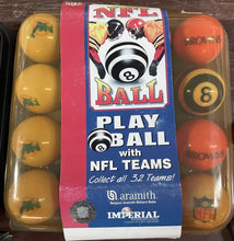 NFL Logo Pool Balls