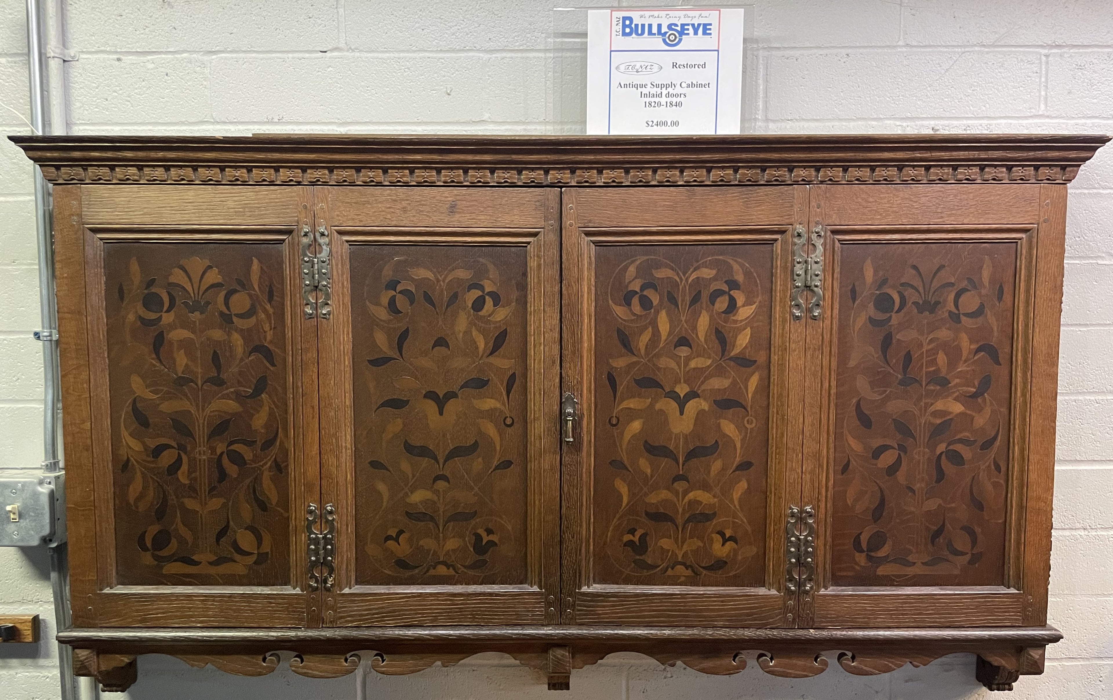 1820 - 1840 Antique Supply Cabinet