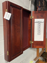 Used AS-IS TC NAZ dart board cabinet