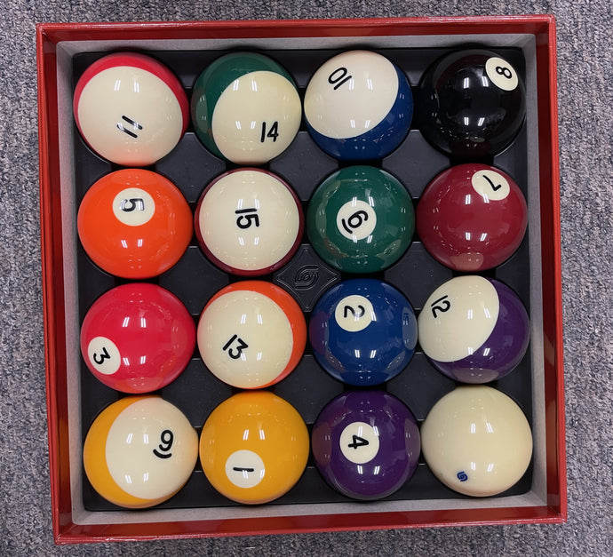 Brunswick Heritage pool balls
