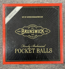 Brunswick Heritage pool balls