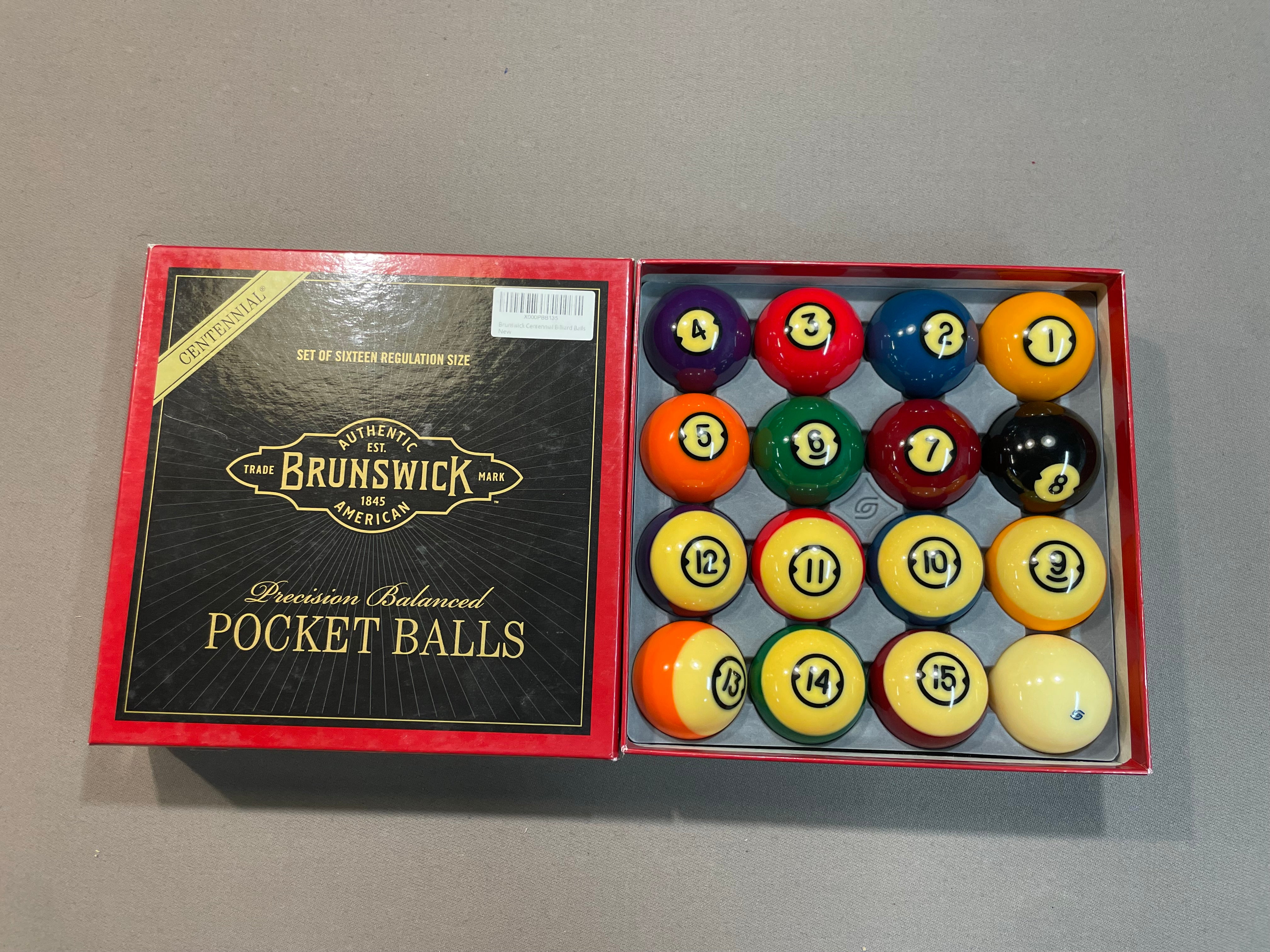 Brunswick Centennial Pool Balls – Bullseye Pool Table Service