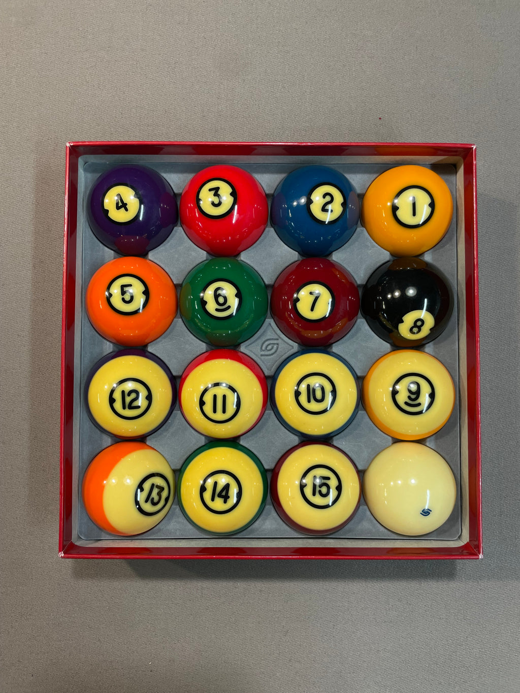 Brunswick Centennial Pool Balls
