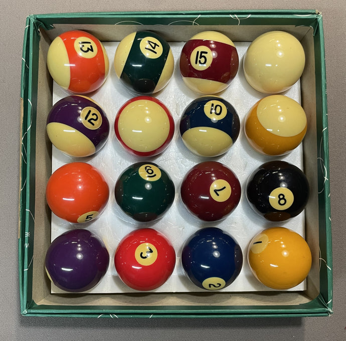 Aramith 2 1/8 pool balls