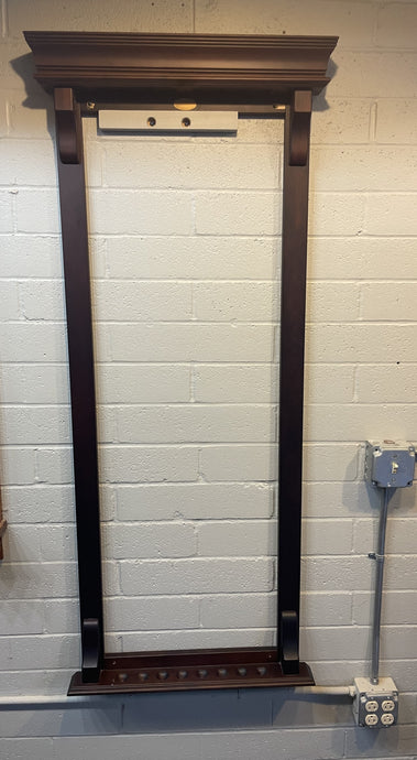 Olhausen 8 cue wall rack