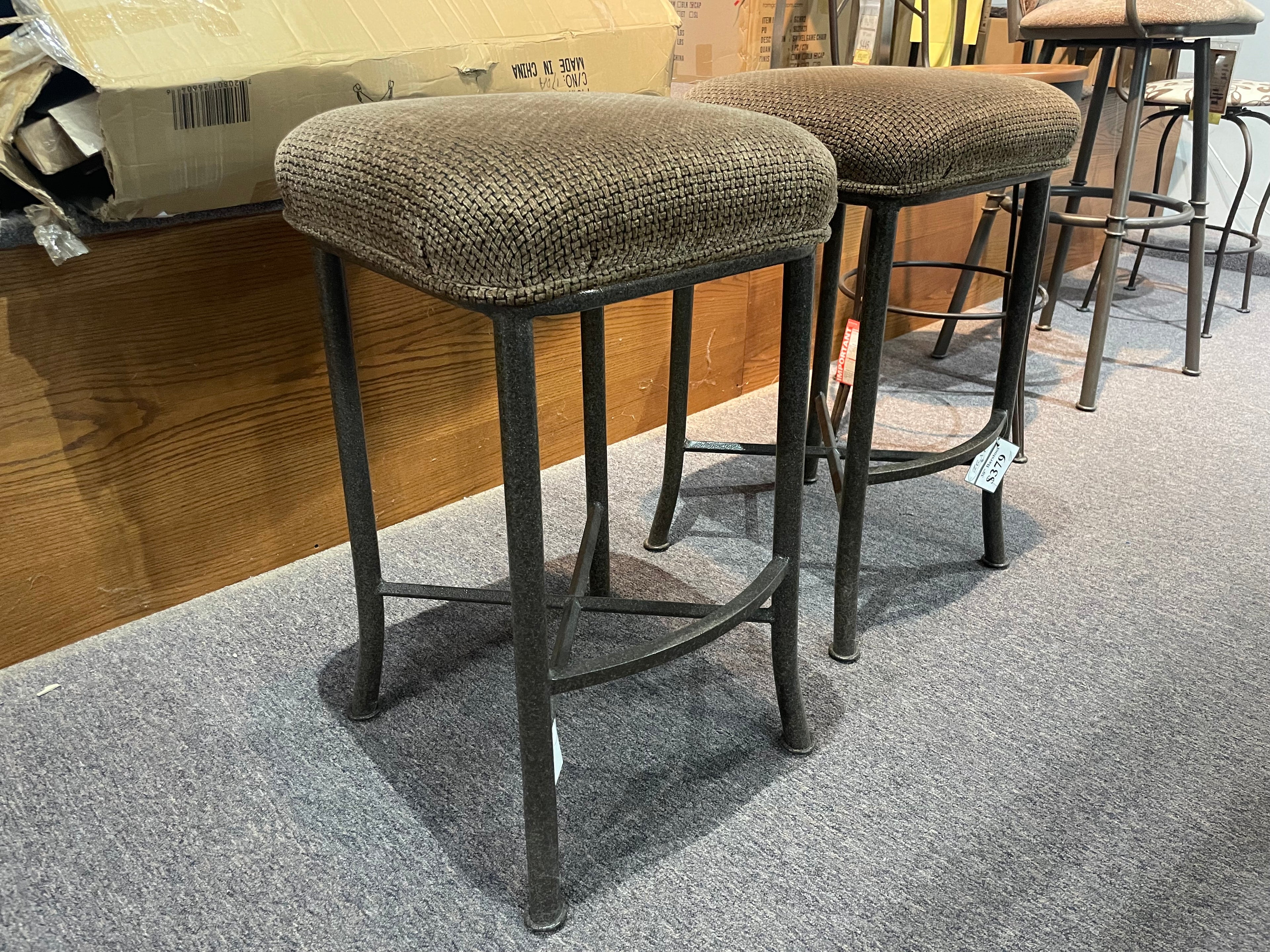 2 Remaining! 30" cushioned bar stool