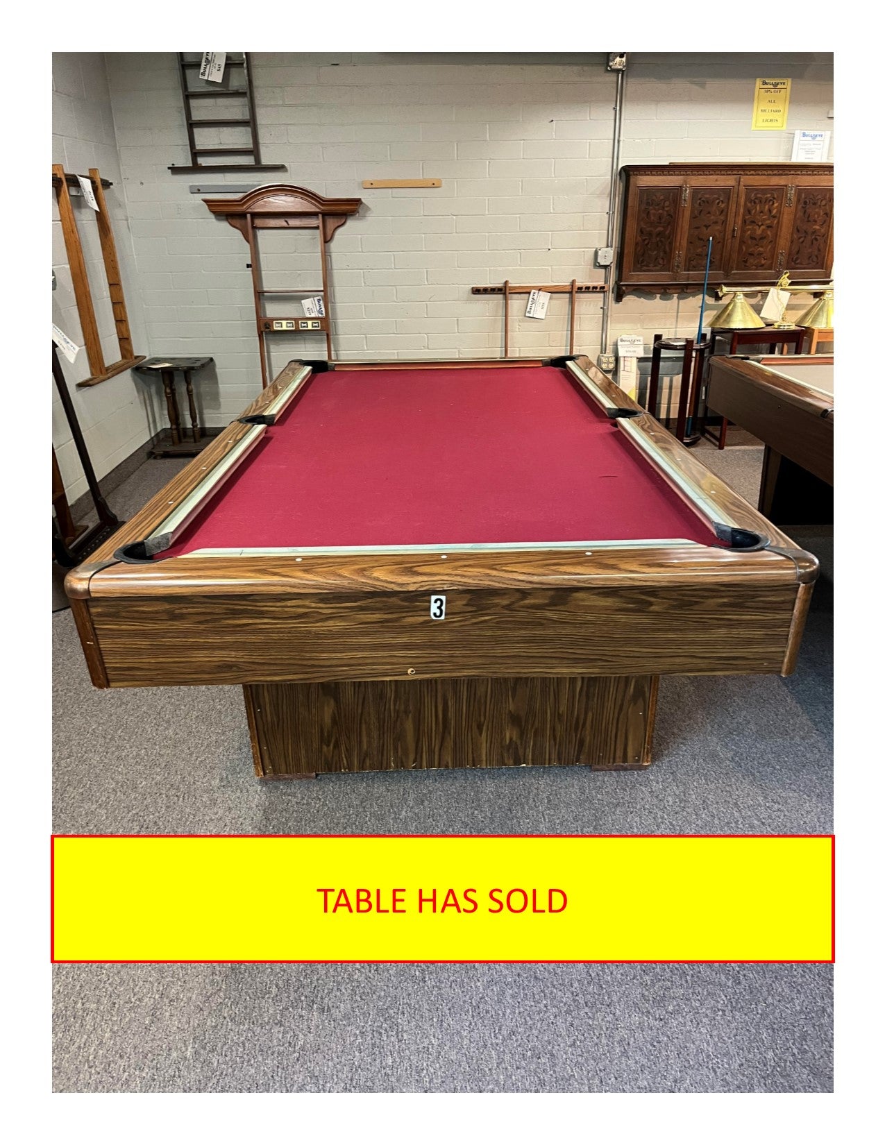 8ft Pool Table