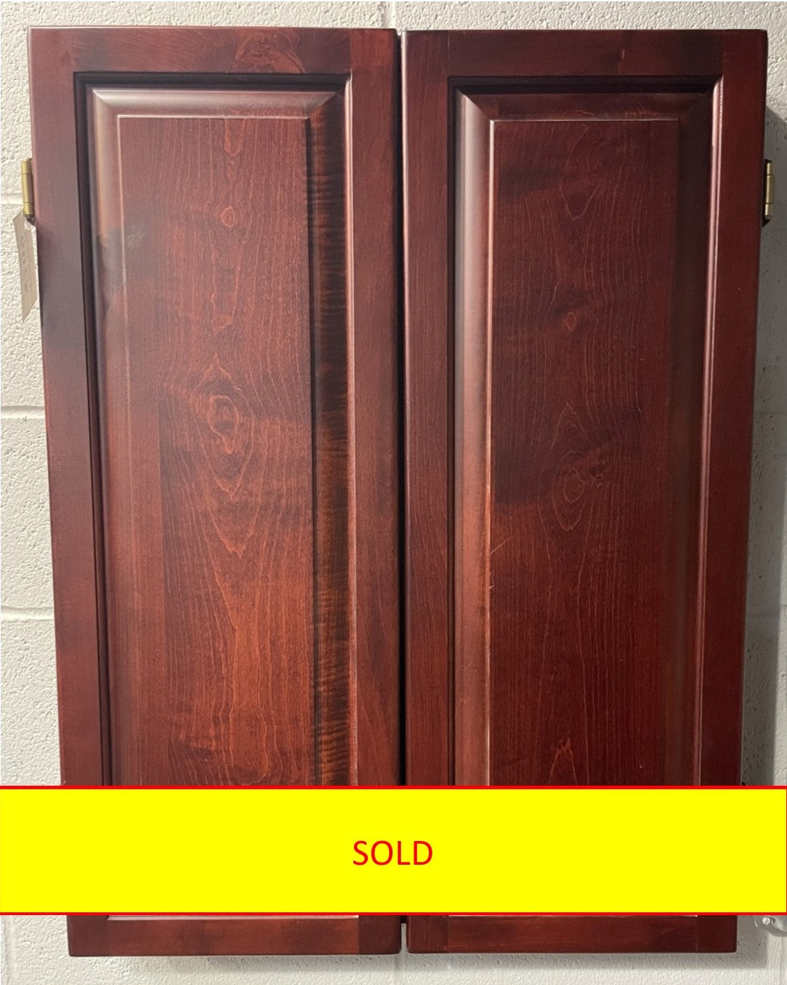 Used AS-IS TC NAZ dart board cabinet