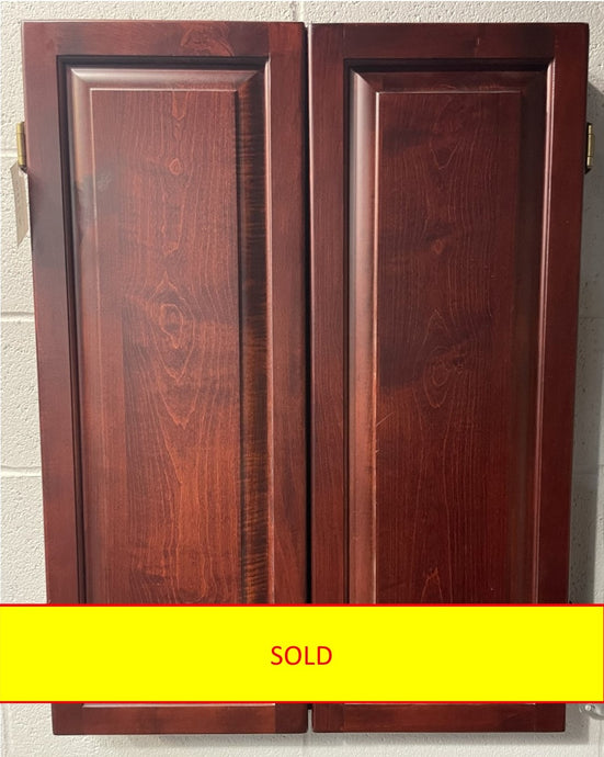 Used AS-IS TC NAZ dart board cabinet