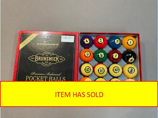 Brunswick Centennial Pool Balls – Bullseye Pool Table Service