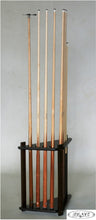 Corner Pool cue rack