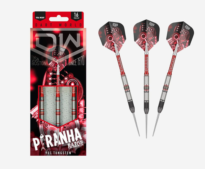 Piranha Razor Steel Tip Darts