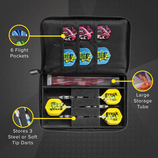 Casemaster Select Blue Nylon Dart Case