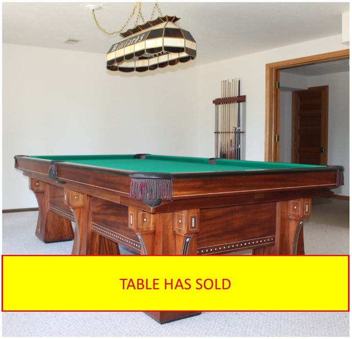 6 legged arcade pool table