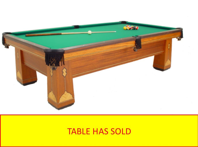 Converting a 1928 royal mahogany snooker rail to a pool table rail