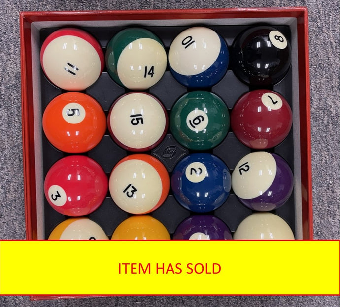 Brunswick Heritage pool balls