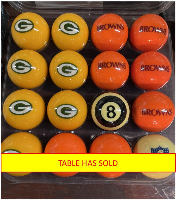 NFL Logo Pool Balls