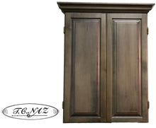 Our TCNAZ Grey Cabinet W/ Crown Molding