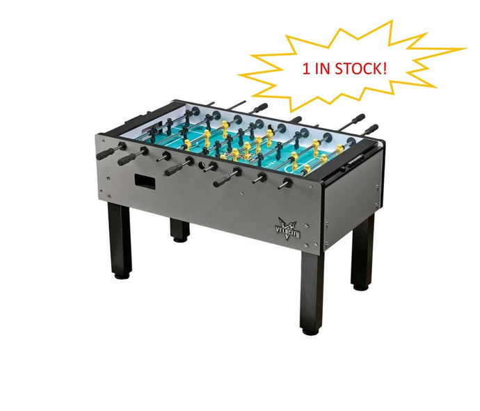 VF5000 HJ Scott® Velocity Foosball Table, Silver