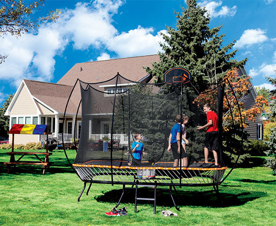 FREE JUMP: 11 Ft. Aluminum Springless Trampoline