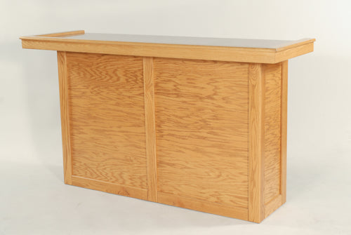 6' Oak Home Bar
