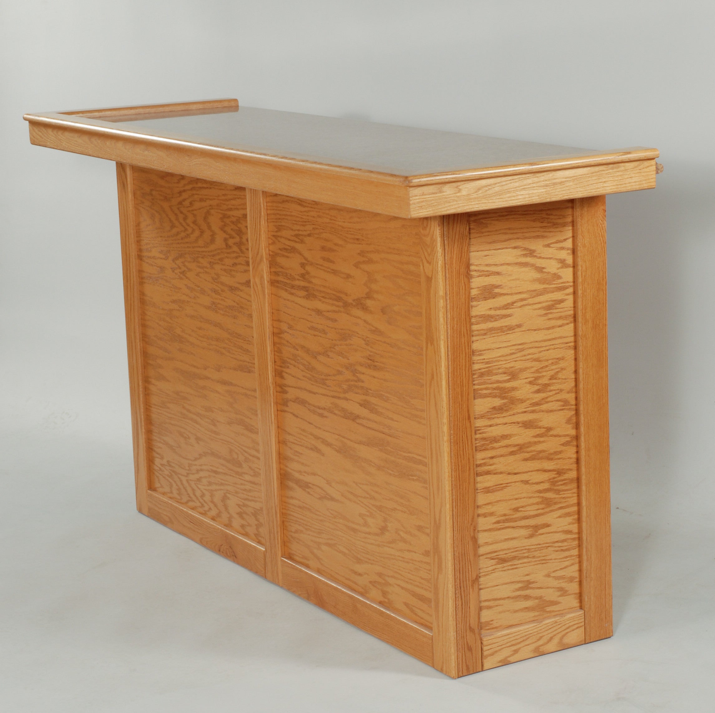 6' Oak Home Bar