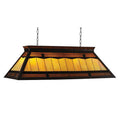 The "Filigree" billiard light by Ram