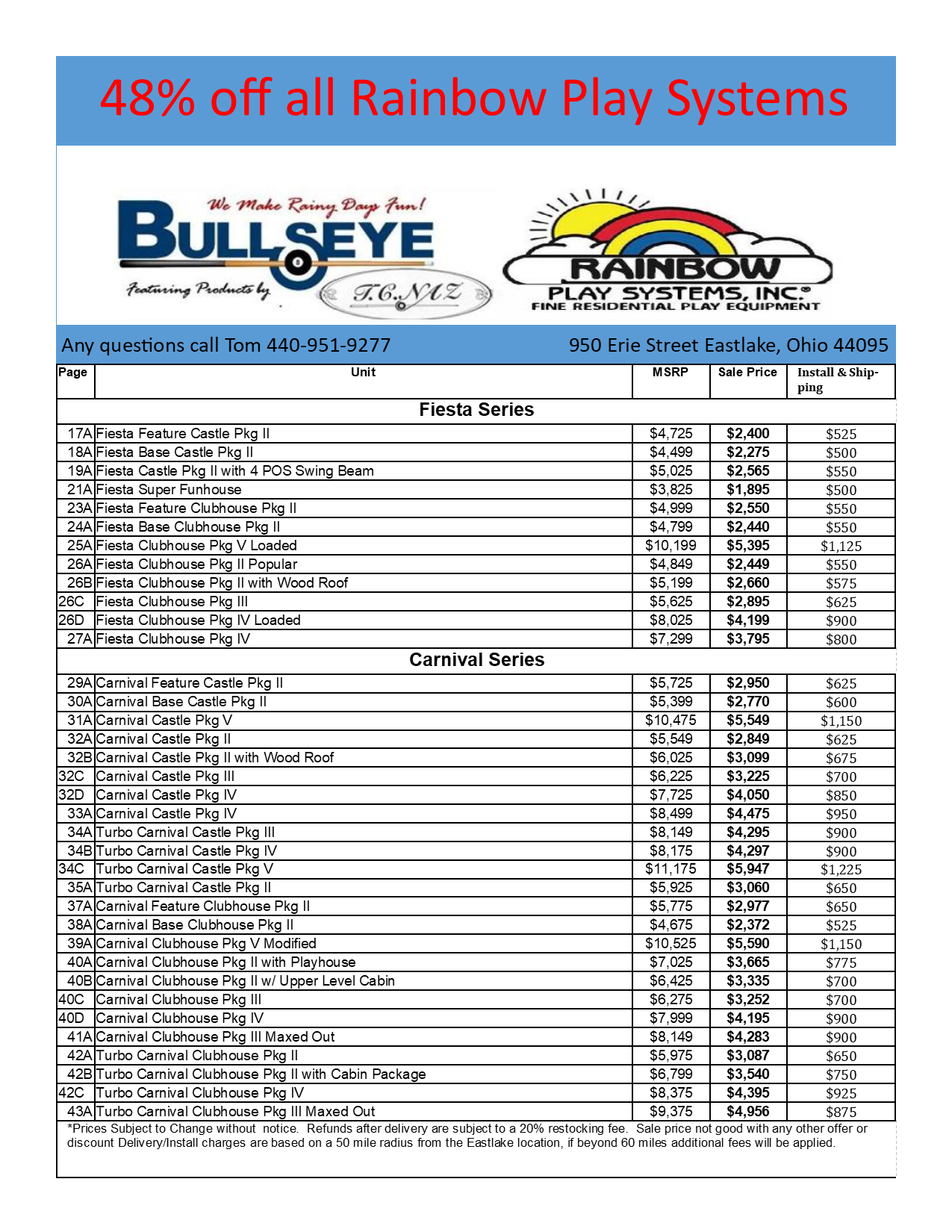 rainbow specials