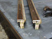 Converting a 1928 royal mahogany snooker rail to a pool table rail