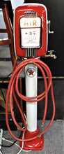 VINTAGE BALANCED INFLATION AIR PUMP W/STAND AND WATER SPIGOT