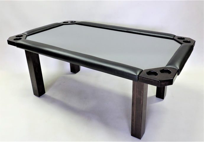 6' Square legged poker table