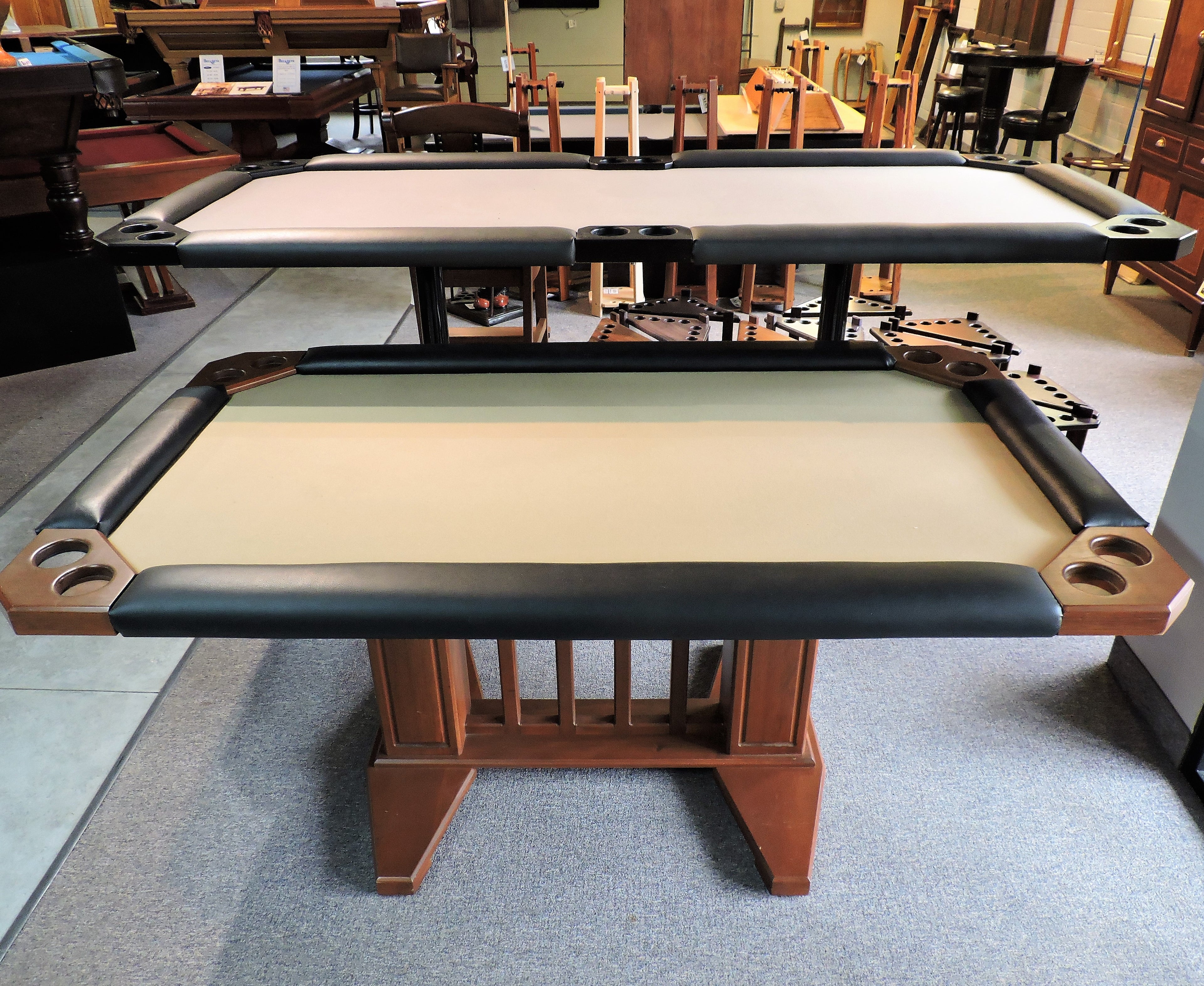 TCNAZ 6' Mission poker/gaming Table Showroom model AS-IS