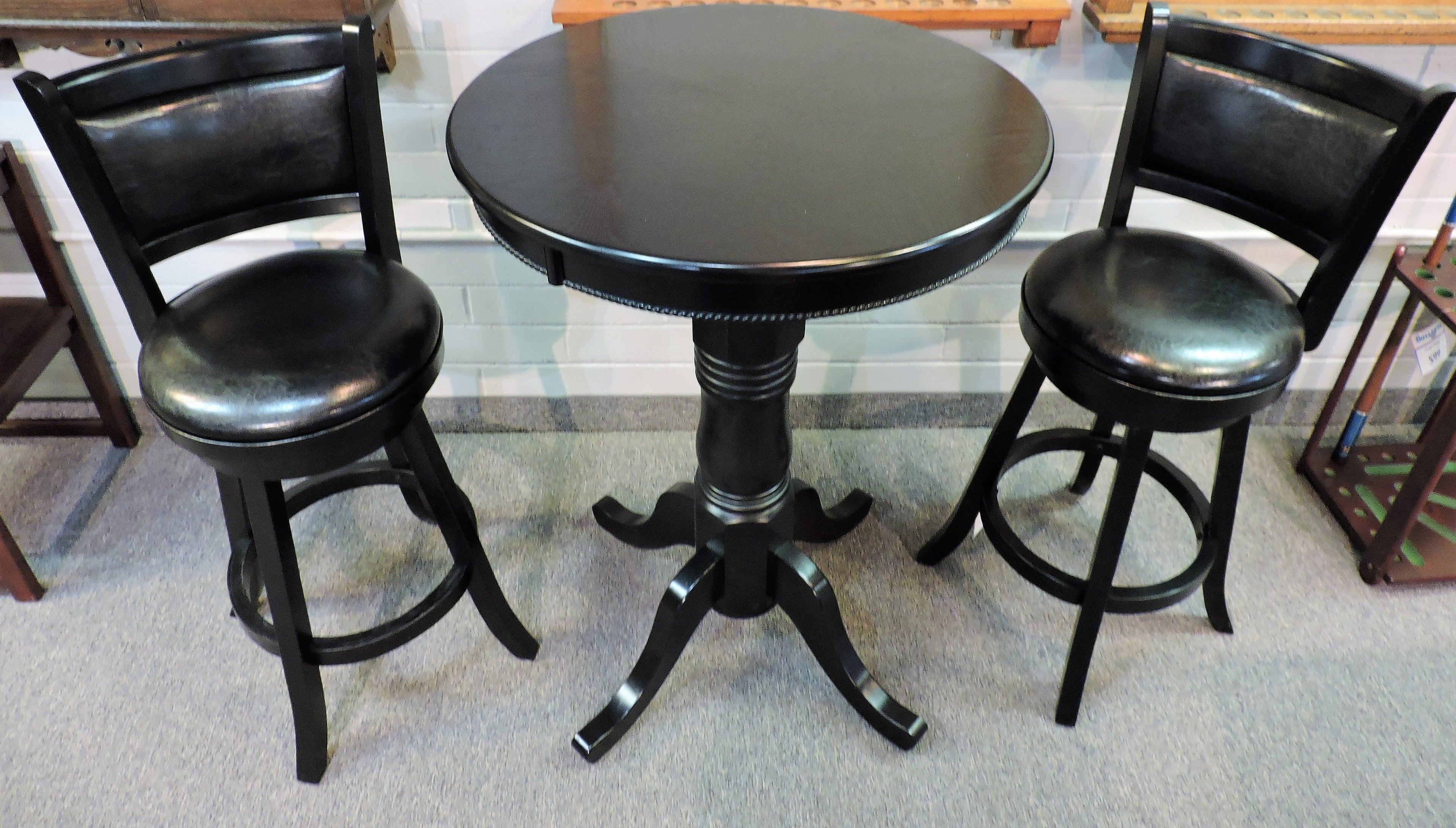 Black Pub Table