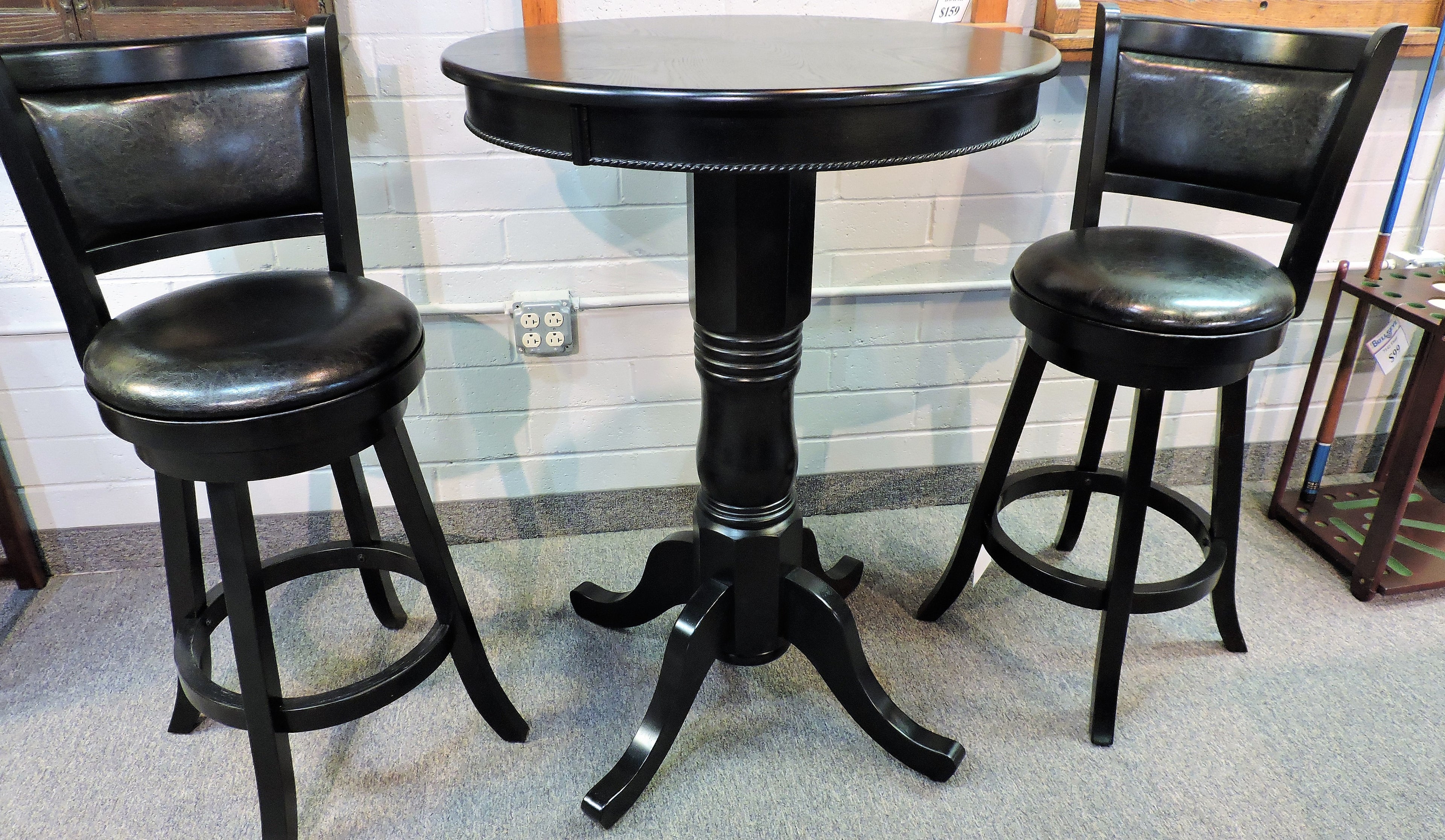 Black Pub Table
