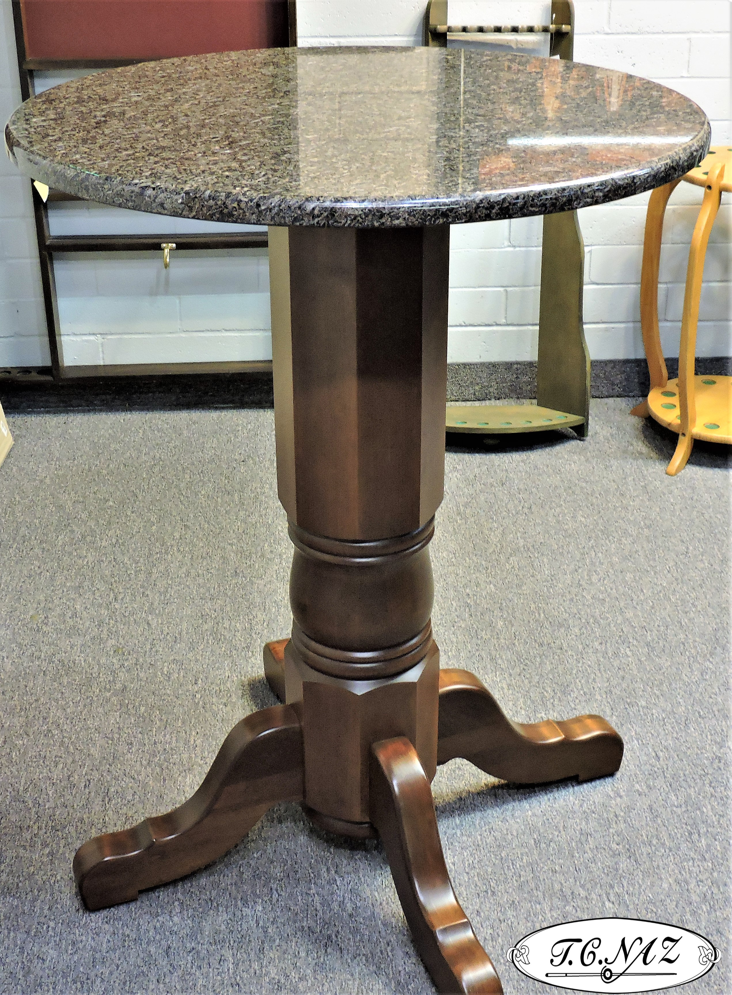 TCNAZ Granite top pub table