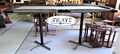 50% OFF TCNAZ 8' metal leg Poker/Gaming table