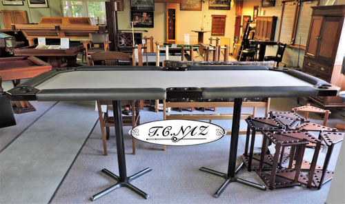 50% OFF TCNAZ 8' metal leg Poker/Gaming table
