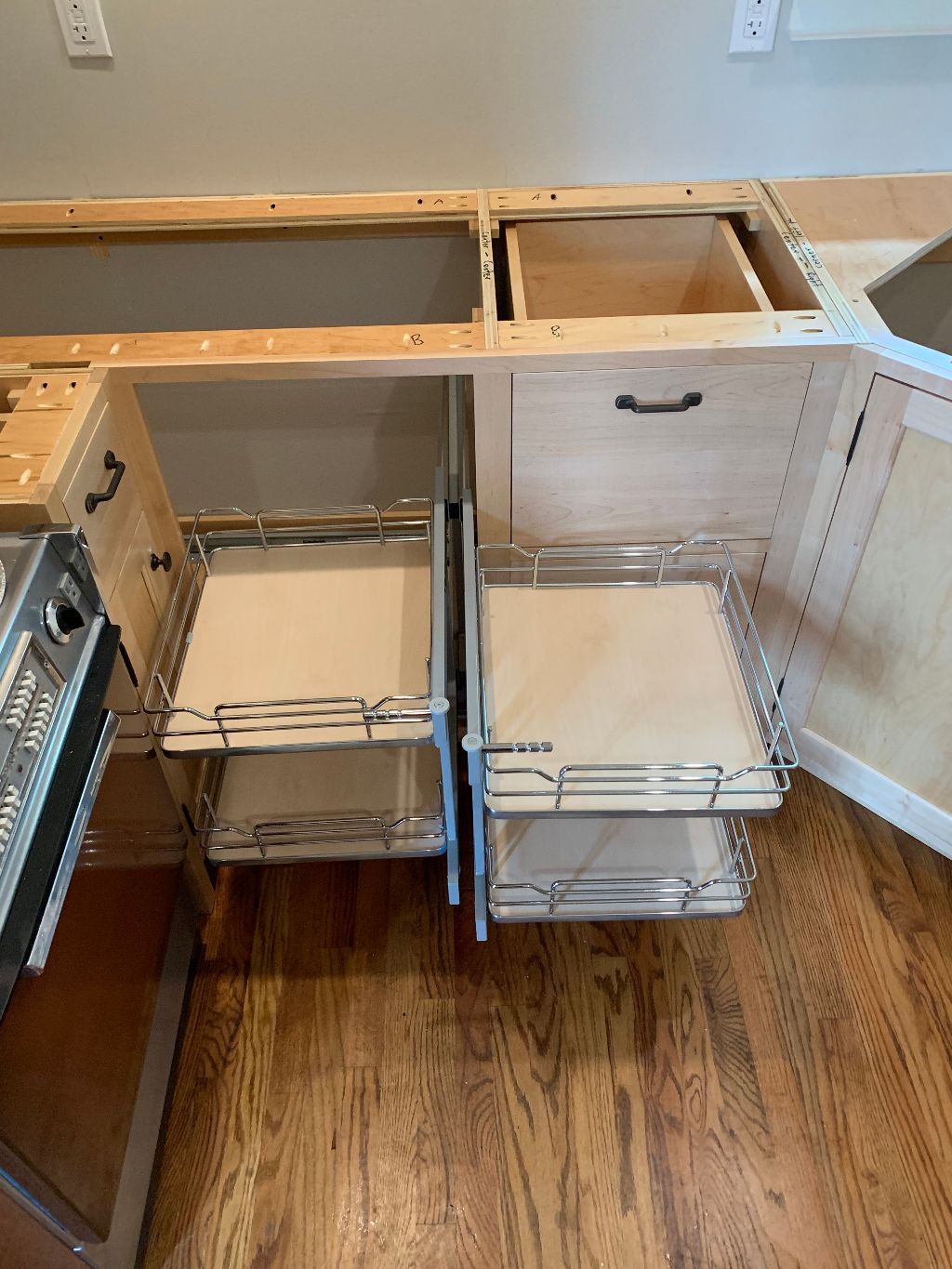 Kitchen cabinets that we did as a special