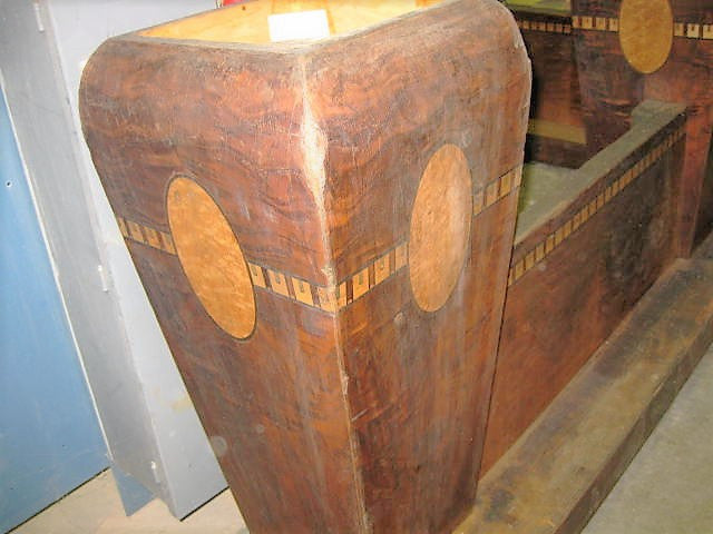 Antique table refurbishing