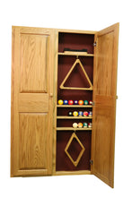 Oak Supply Combo Cabinet w/ raised panel doors.