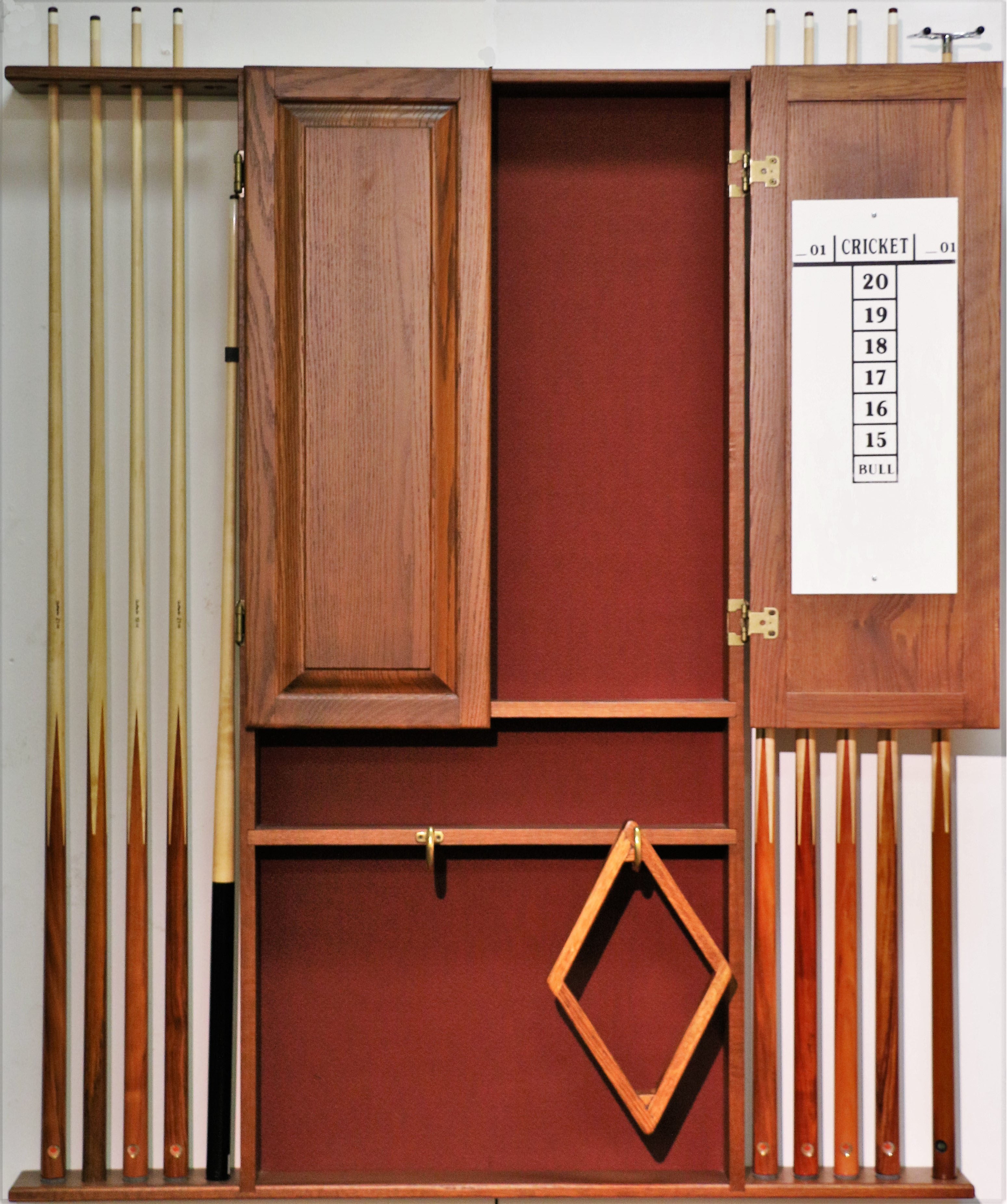 Deep combo cabinet w/ full backing