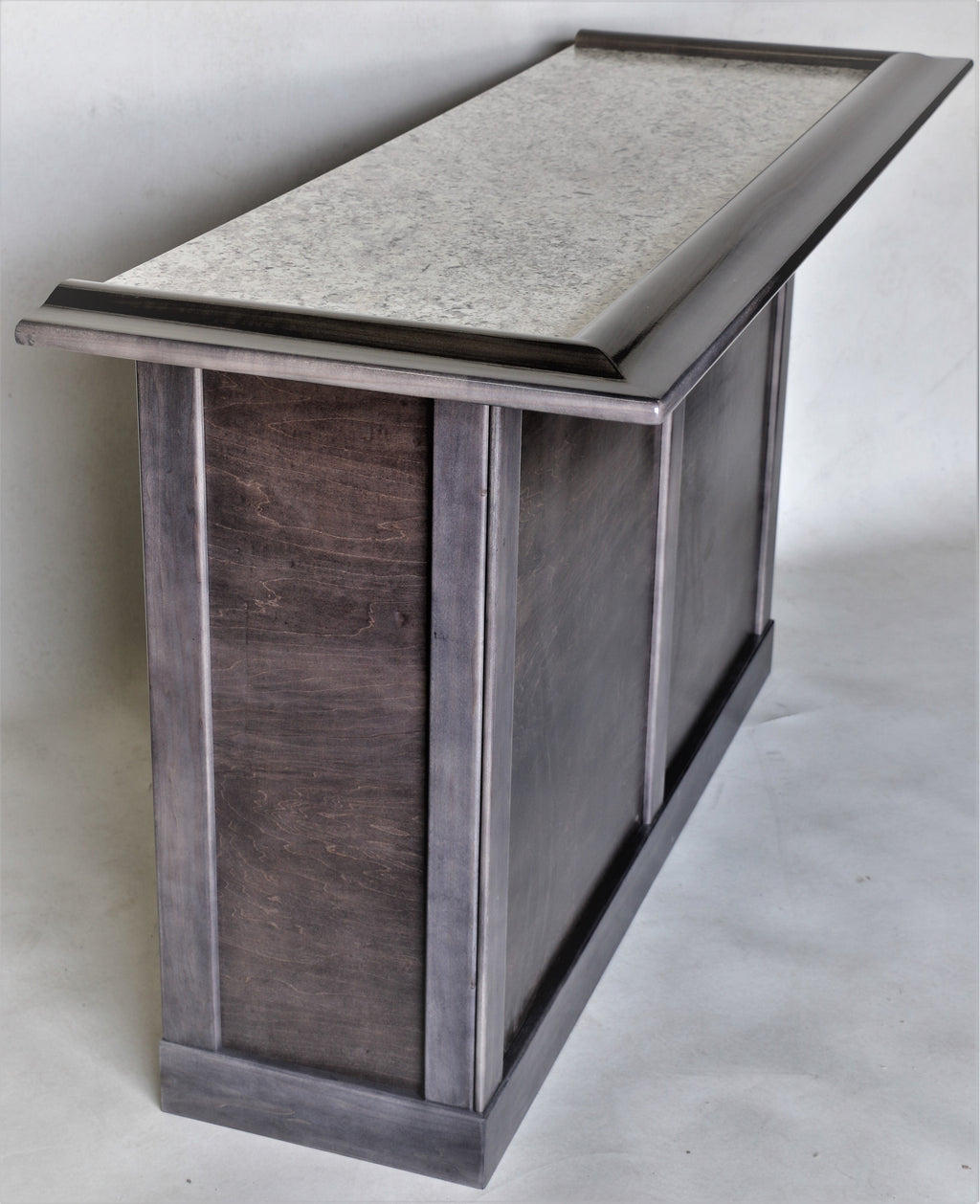 6' Home Bar w/ our own TCNAZ Grey stain. (Showroom model)