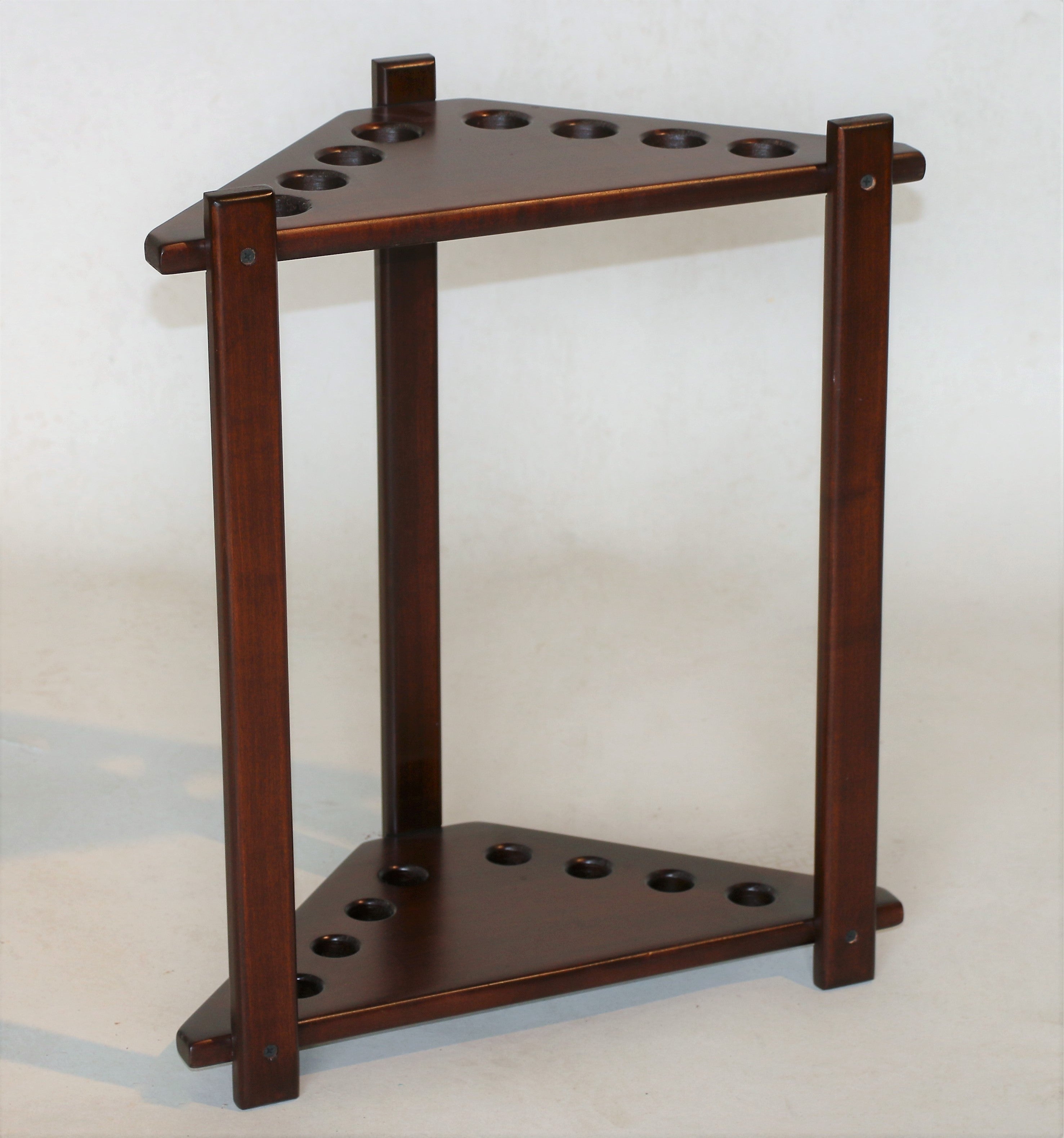 Corner Pool cue rack